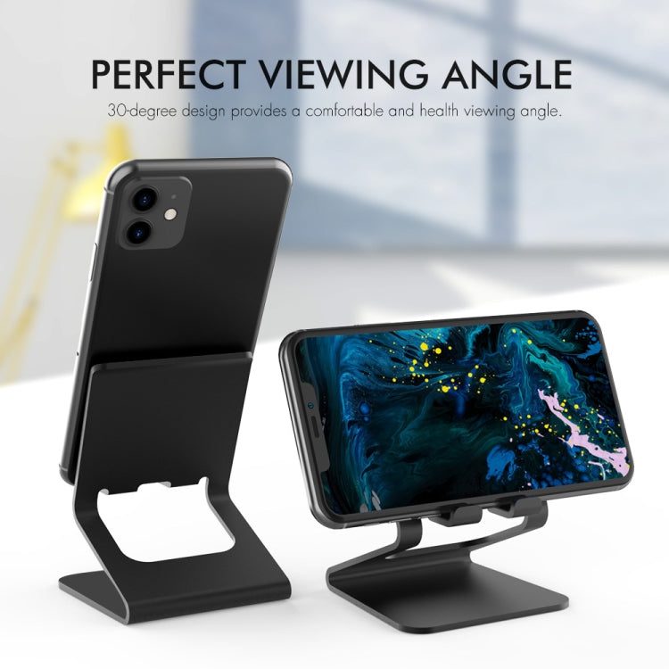 AhaStyle ST02 Mobile Phone Aluminum Alloy Fixed Bracket Storage Charging Base(Black) - HoMEdemic™ 