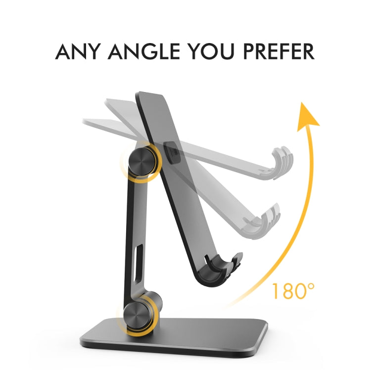 AhaStyle ST01 Double Swivel Aluminum Alloy Convenient Phone Charging Stand Base(Silver) - HoMEdemic™ 