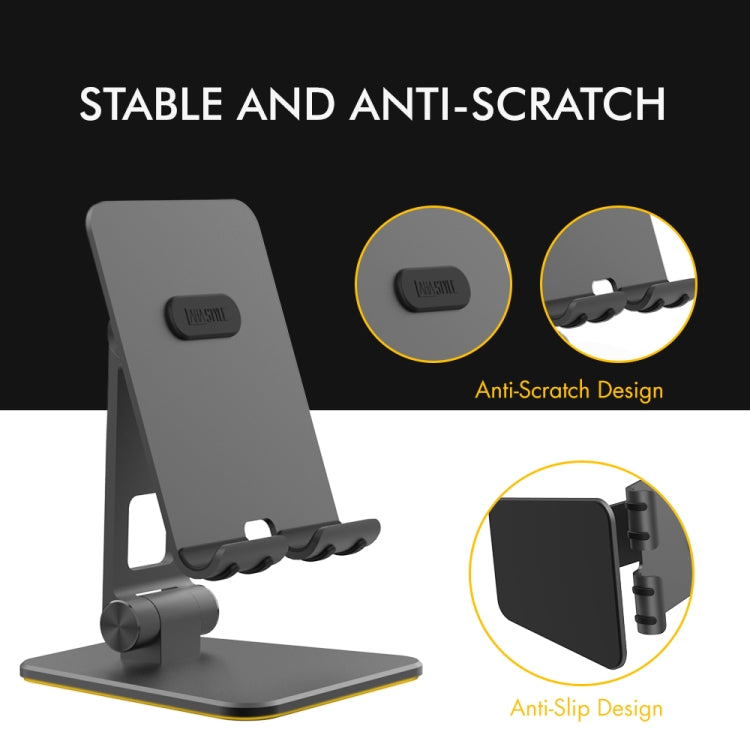 AhaStyle ST01 Double Swivel Aluminum Alloy Convenient Phone Charging Stand Base(Black) - HoMEdemic™ 