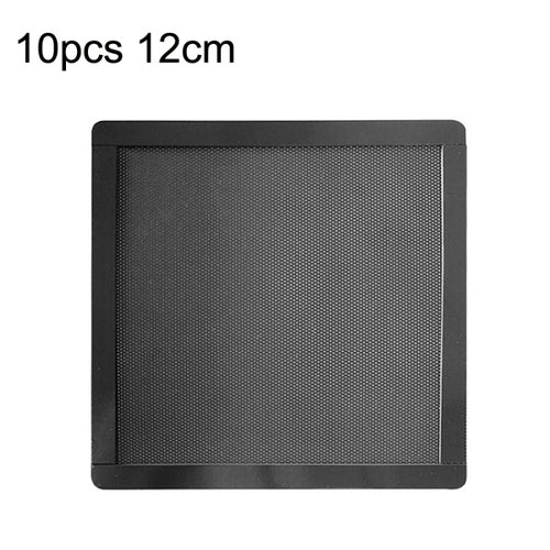 10pcs 12cm With Magnetic Suction PVC Cooling Fan Dust Net Desktop Computer Industrial Fan Filter Cover - HoMEdemic™ 