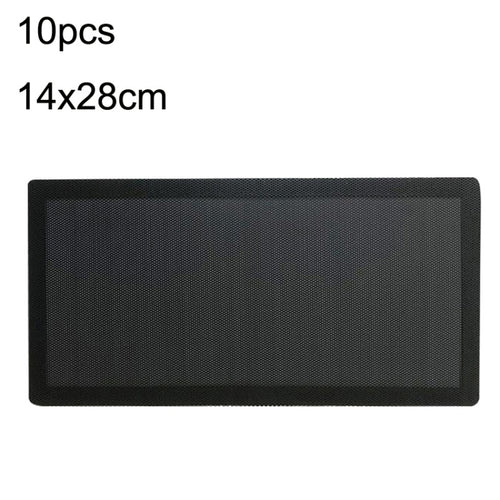 10pcs 14x28cm Encryption Version PVC Cooling Fan Dust Net Desktop Computer Industrial Fan Filter Cover - HoMEdemic™ 