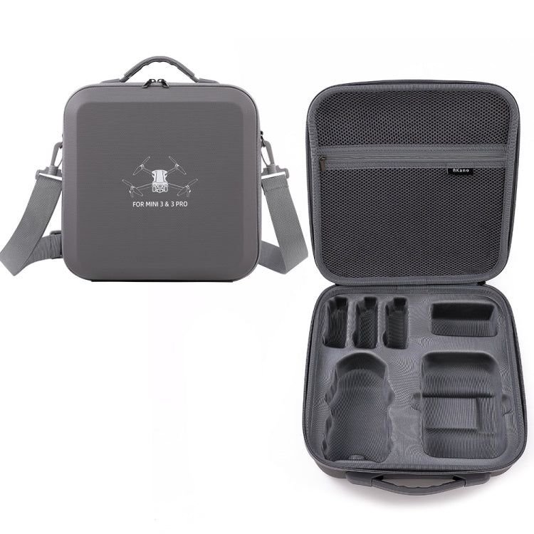 For DJI Mini 3 / Mini 3 Pro  BKANO PU Storage Bag Portable Shoulder Bag Messenger Bag RC-N1 Version - HoMEdemic™ 