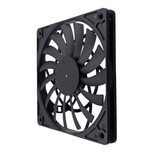 FANNER Ice Soul F12012 Desktop Chassis Ultra-thin 4pin Cooling Fan Intelligent PWM Speed Regulation(Black) - HoMEdemic™ 