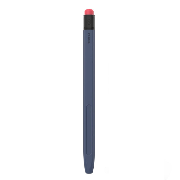 For Apple Pencil 2 AhaStyle PT180-2 Silicone Protective Case Anti-Slip And Anti-Drop Capacitive Pen Case(Midnight Blue) - HoMEdemic™ 