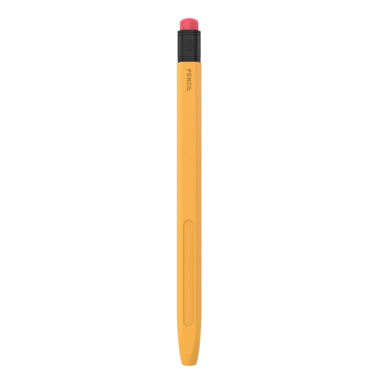 For Apple Pencil 1 AhaStyle PT180-2 Silicone Protective Case Anti-Slip And Anti-Drop Capacitive Pen Case(Yellow) - HoMEdemic™ 