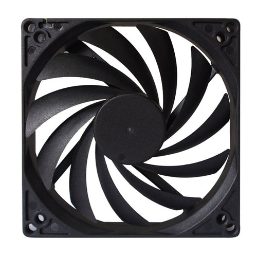 FANNER Ice Soul F10015 Desktop Computer Radiator PWM Intelligent Speed Regulation Ultra-thin Chassis Fan(Black) - HoMEdemic™ 