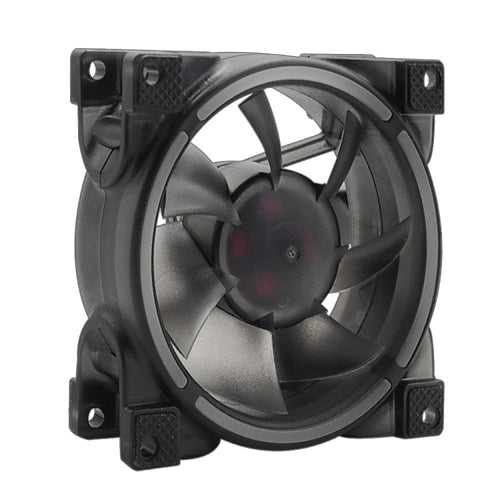 MF8025 Magnetic Suspension FDB Dynamic Pressure Bearing 4pin PWM Chassis Fan, Style: Non-luminous (Black) - HoMEdemic™ 