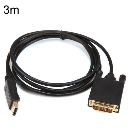 DP31 3m 1080P DP to DVI HD Adapter Cable Gold-plated Plug - HoMEdemic™ 