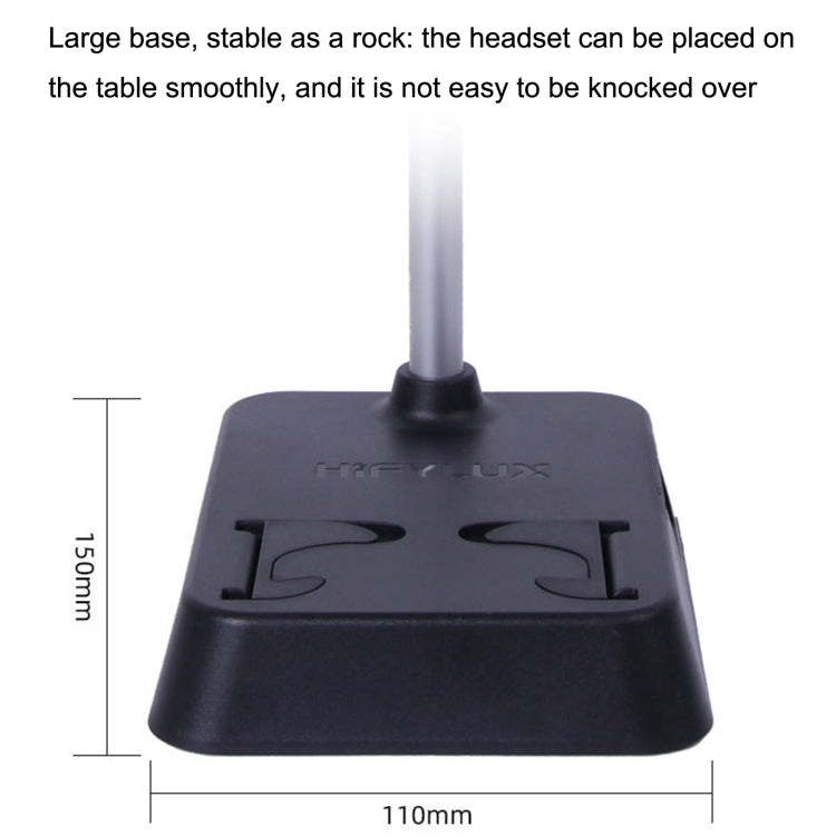 For AirPods Max Hifylux AP-HF5 Headphone Stand Mobile Phone Holder Storage Box(Black) - HoMEdemic™ 