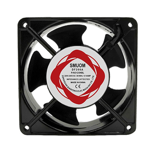 12cm 220V Cabinet Solder Smoke Exhaust Cooling Fan(Black) - HoMEdemic™ 