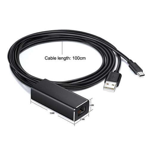 RJ45 Micro USB to 100M Ethernet Adapter Steady Watch Video - HoMEdemic™ 