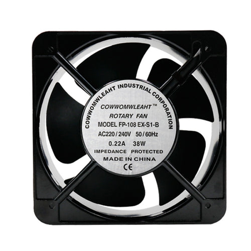 220V 38W 15cm Roller Chassis Electrical Cabinet Shaft Oil Bearing Fan - HoMEdemic™ 