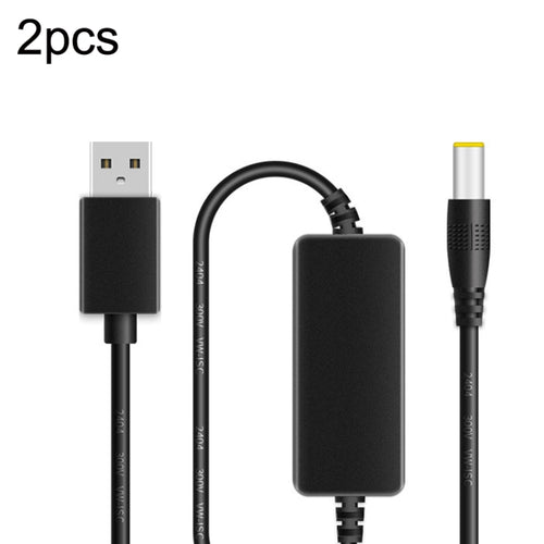 2pcs DC 5V To 12V USB Booster Cable Mobile Power Monitoring Power Cord - HoMEdemic™ 