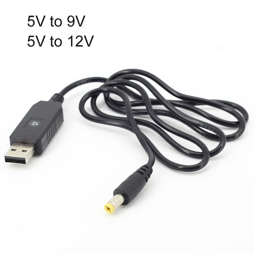 2pcs DC 5V To 9V USB Booster Cable Mobile Power Router Power Cord - HoMEdemic™ 