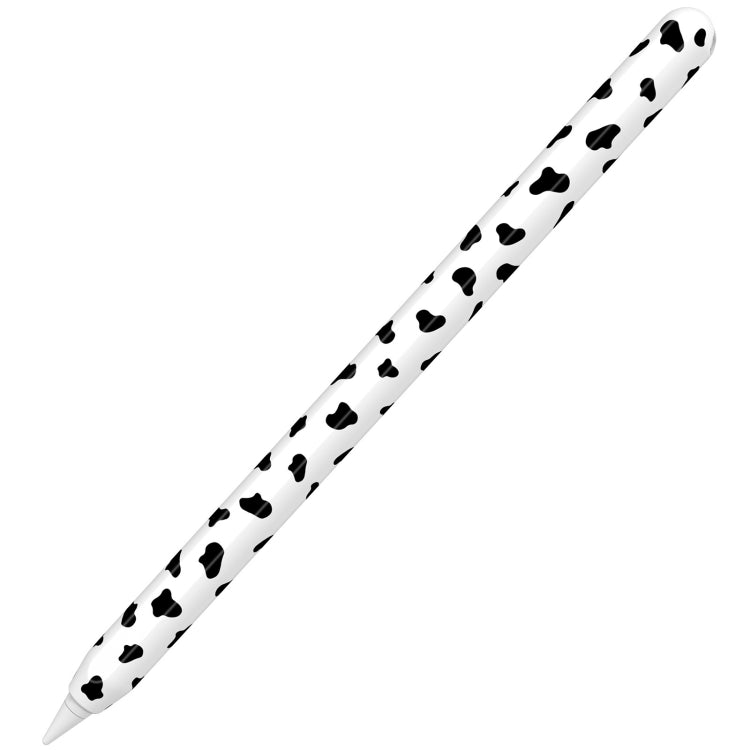 For Apple Pencil 2 AhaStyle PT65CW Silicone Pen Case Milk Cow Patterned Stylus Case(Black) - HoMEdemic™ 