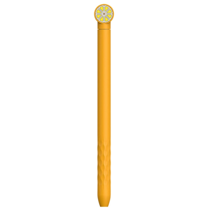 For Apple Pencil 2 AhaStyle PT-LC129 Pen Case Cartoon Silicone Protective Case(Orange) - HoMEdemic™ 