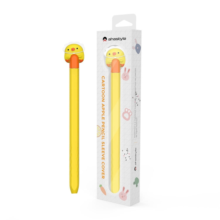 For Apple Pencil 2 AhaStyle PT-LC129 Pen Case Cartoon Silicone Protective Case(Spacecraft) - HoMEdemic™ 