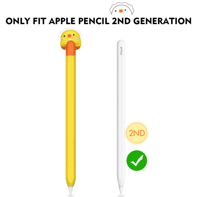 For Apple Pencil 2 AhaStyle PT-LC129 Pen Case Cartoon Silicone Protective Case(Spacecraft) - HoMEdemic™ 