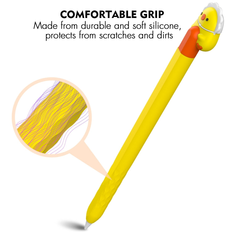 For Apple Pencil 2 AhaStyle PT-LC129 Pen Case Cartoon Silicone Protective Case(Spacecraft) - HoMEdemic™ 
