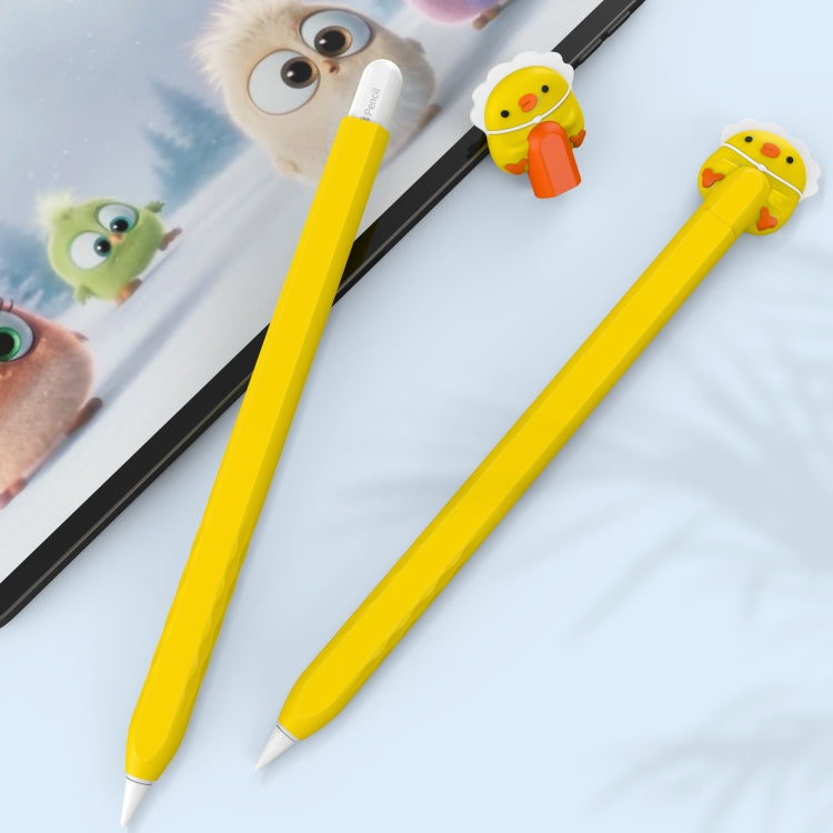 For Apple Pencil 2 AhaStyle PT-LC129 Pen Case Cartoon Silicone Protective Case(Spacecraft) - HoMEdemic™ 