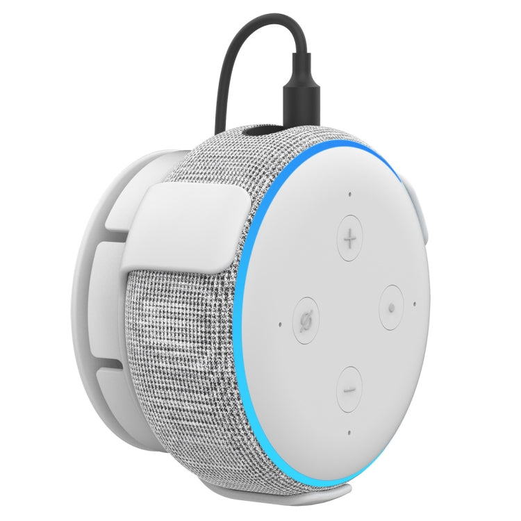 For Amazon Echo Dot 3 AhaStyle PT62 Wall Bracket Smart Speaker Bracket White - HoMEdemic™ 