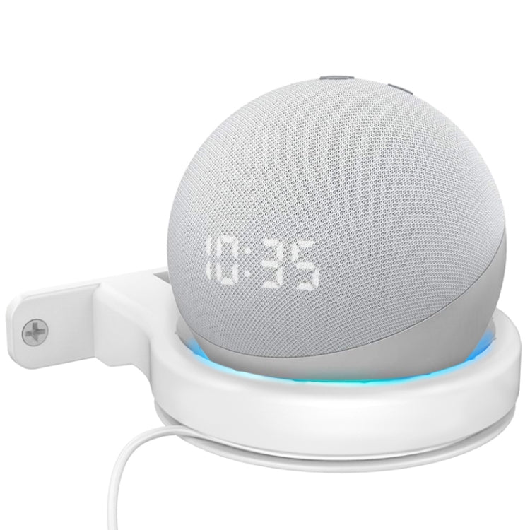 For Apple HomePod Mini AhaStyle DD96 Stand Wall Storage Stand(White) - HoMEdemic™ 