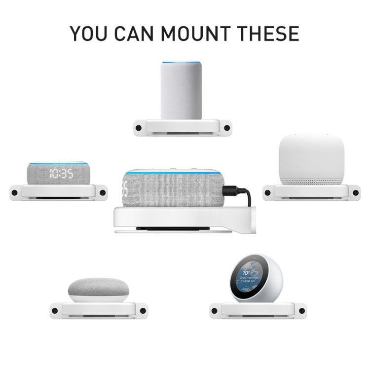 For Amazon Echo Dot 3/4 AhaStyle DD96 Stand Wall Storage Stand(Black) - HoMEdemic™ 