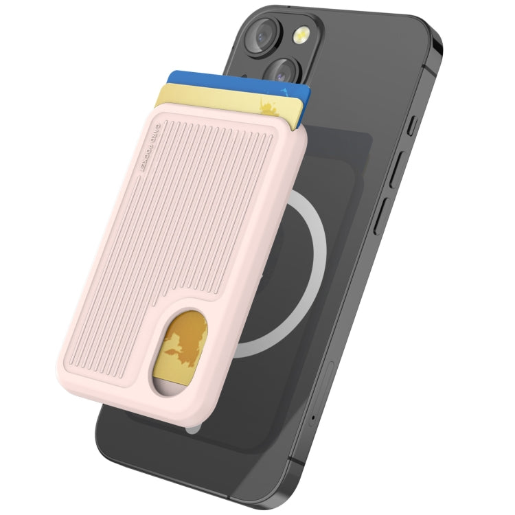 AhaStyle PT133-B Magnetic Vertical Silicone Card Holder(Pink) - HoMEdemic™ 