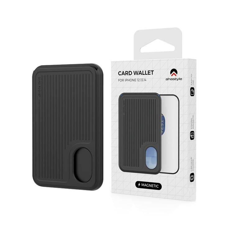 AhaStyle PT133-B Magnetic Vertical Silicone Card Holder(Black) - HoMEdemic™ 
