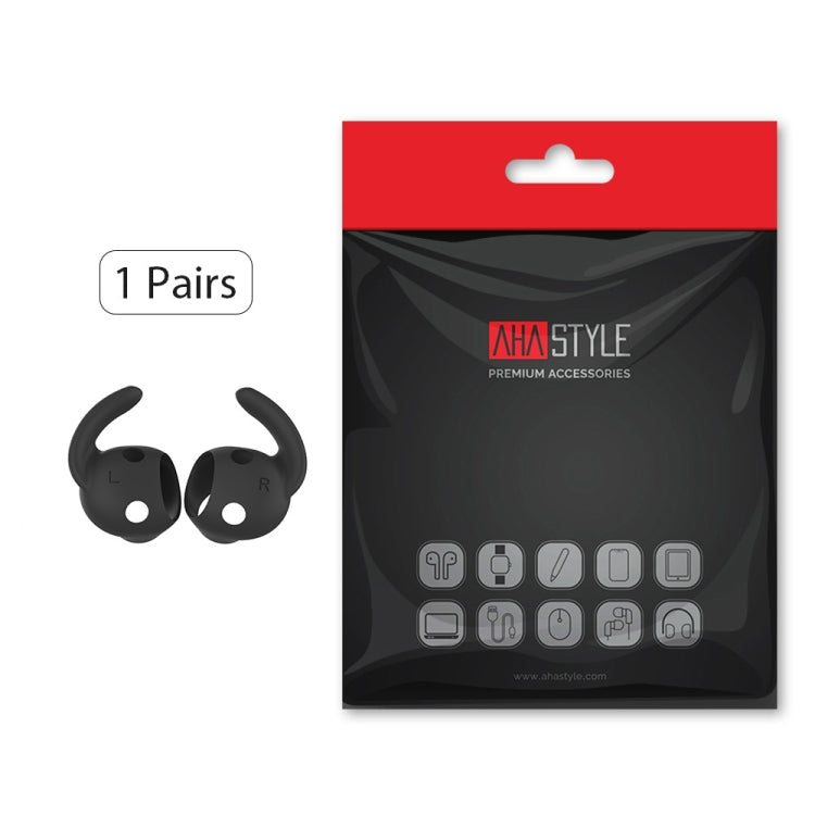 For Beats Studio Buds AhaStyle PT172 Earphone Silicone Ear Caps, Style: Earcap (Black) - HoMEdemic™ 
