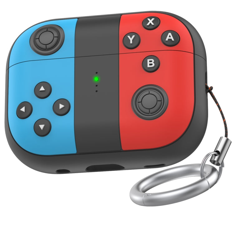 For AirPods Pro 2 AhaStyle PT-JY08 Split Silicone Cartoon Earphone Protective Case(Blue And Red) - HoMEdemic™ 