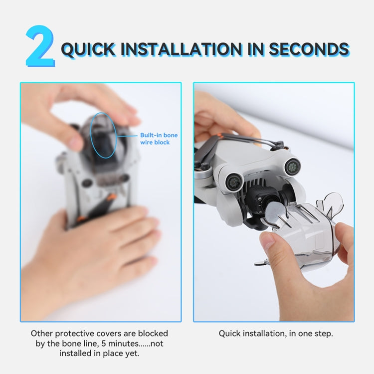 For DJI Mini 3 Pro RCSTQ Drone Accessories Simple Paddle - HoMEdemic™ 