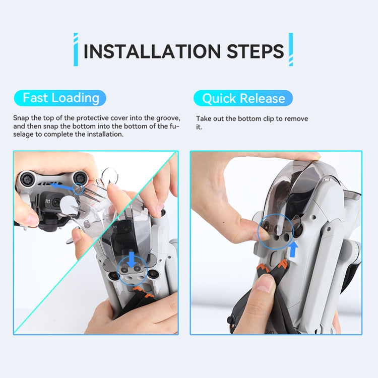 For DJI Mini 3 Pro RCSTQ Drone Accessories Lens Protection Cap - HoMEdemic™ 