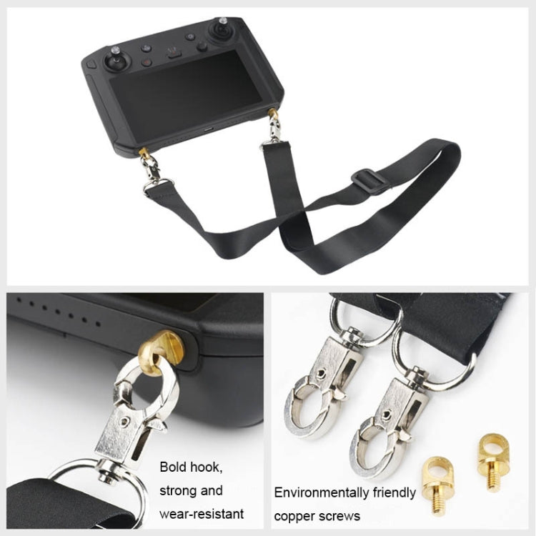 RCGEEK for DJI Mavic 2 Adjustable Lanyard for Remote Control with Screen Drone Accessories(Black) - HoMEdemic™ 