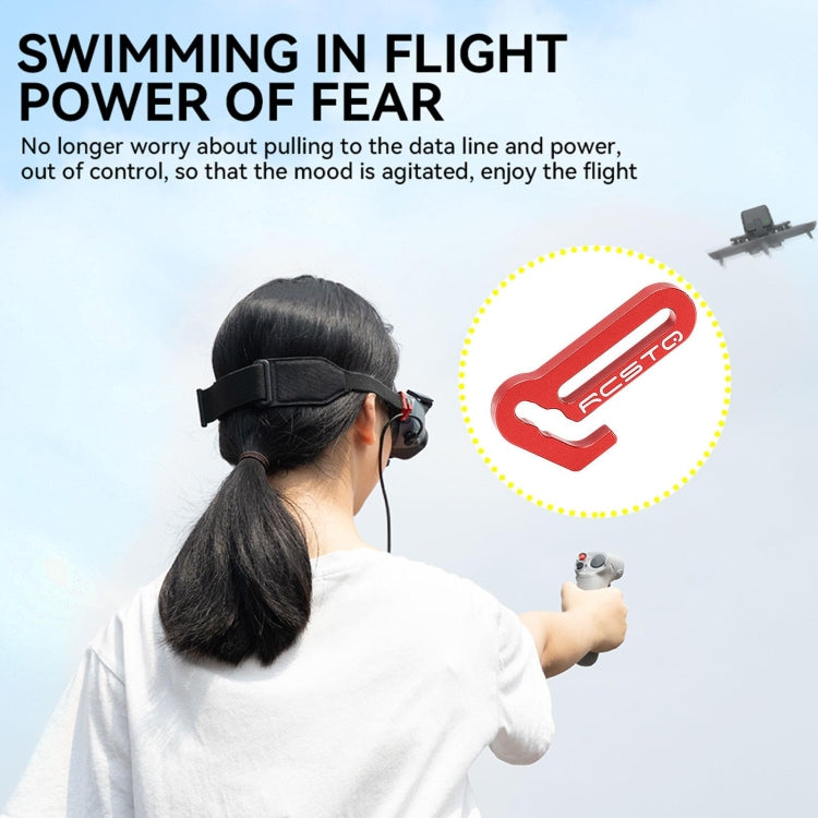 For DJI AVATA Goggles 2 RCSTQ Aluminum Alloy Anti-falling Wire Fixing Parts - HoMEdemic™ 