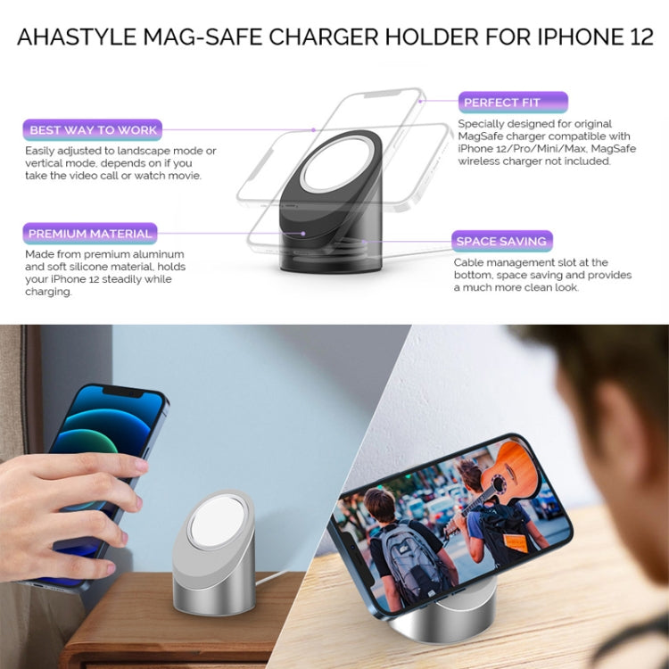 For iPhone12/13/14 Series AhaStyle PT134 Magnetic Charging Stand(Pink) - HoMEdemic™ 