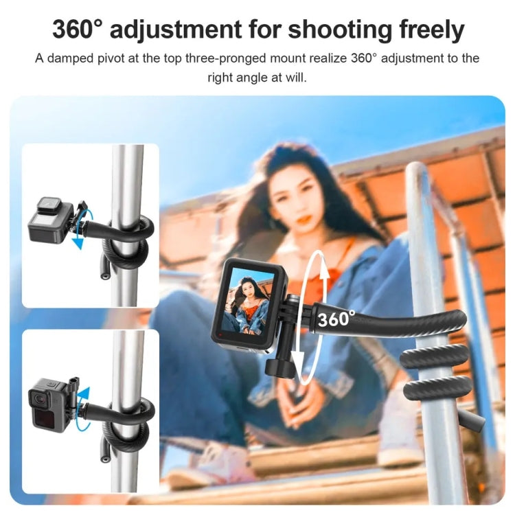 TELESIN Flexible Mount Bracket Octopus Tripod For Mini Action Camera and Mobile Phone,Spec: Only Bracket - HoMEdemic™ 