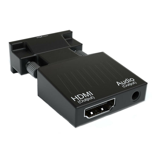 VGA to HDMI Projector HDMI Adapter With Audio Cable Computer HD Converter - HoMEdemic™ 