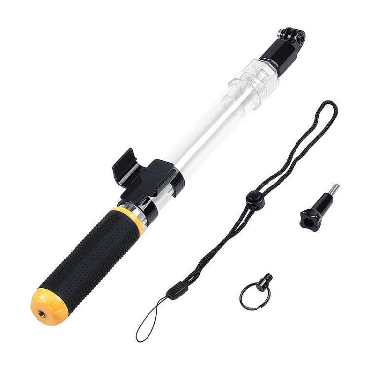 Transparent Retractable Selfie Stick Buoyancy Stick for All Action Cameras - HoMEdemic™ 