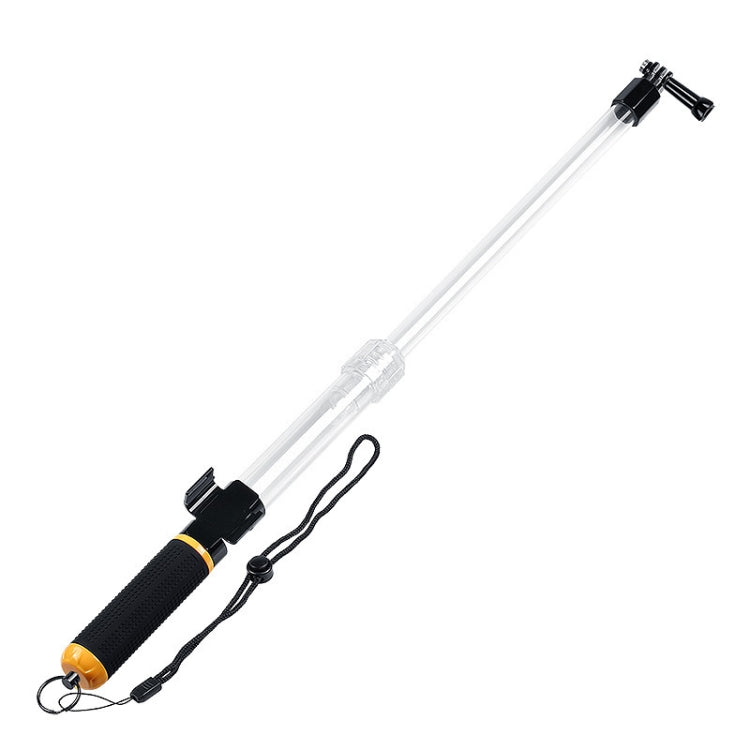 Transparent Retractable Selfie Stick Buoyancy Stick for All Action Cameras - HoMEdemic™ 