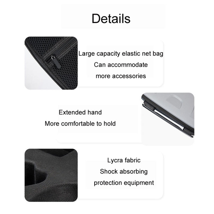 For DJI Mini 3 Pro RCSTQ Remote Control Portable Storage Bag(Grey) - HoMEdemic™ 