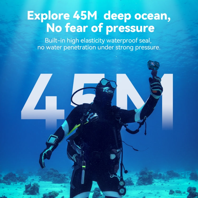 For GoPro Hero11 Black / HERO10 Black / HERO9 Black TELESIN Waterproof Case Full Scene Anti-Fog Underwater Diving Housing - HoMEdemic™ 