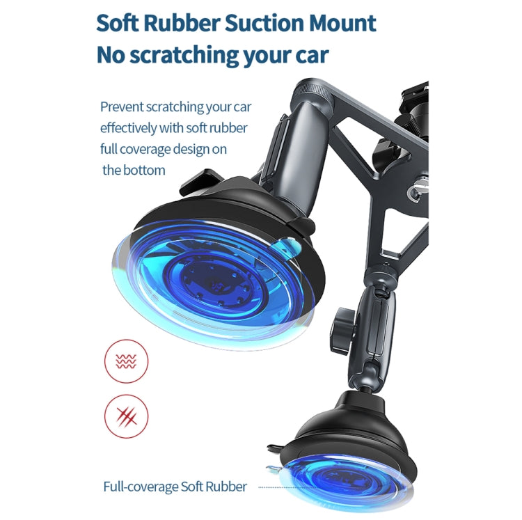 TELESIN Suction Cup Action Camera Tripod Mount for Car Holder Stand Bracket - HoMEdemic™ 
