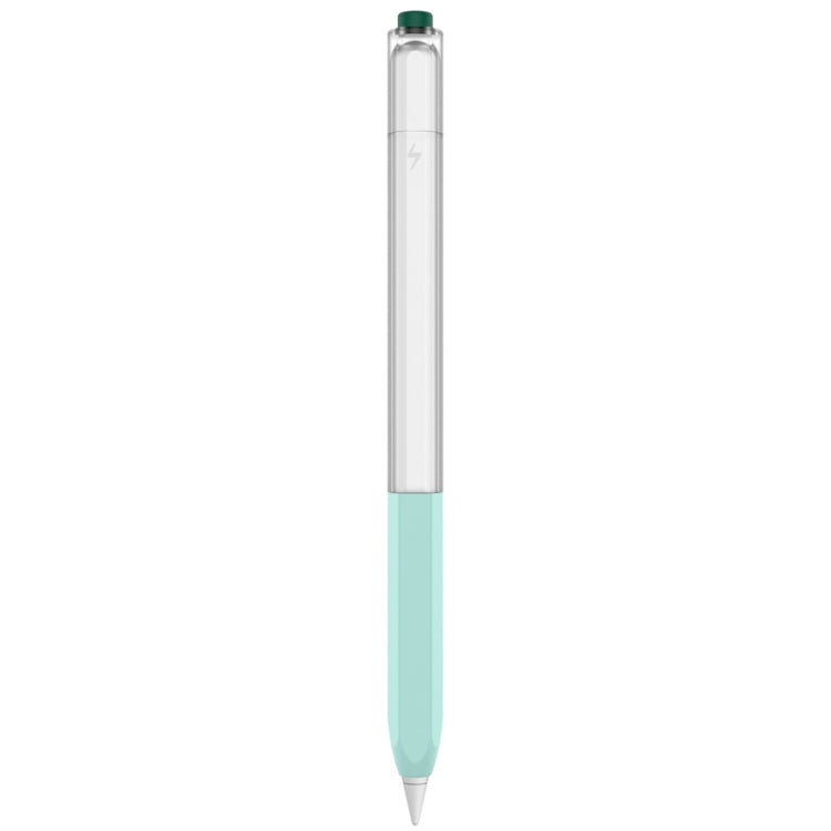 For Apple Pencil 2 AhaStyle PT-LC05 Jelly Style Translucent Silicone Protective Pen Case(Mint) - HoMEdemic™ 