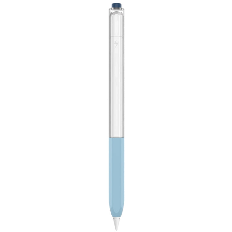 For Apple Pencil 2 AhaStyle PT-LC05 Jelly Style Translucent Silicone Protective Pen Case(Blue) - HoMEdemic™ 