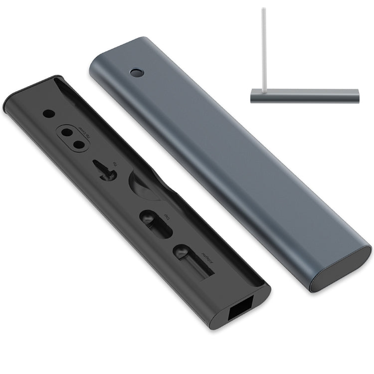 For Apple Pencil 1 / 2 AhaStyle PT145 Aluminum Storage Pen Case(Dark Gray) - HoMEdemic™ 