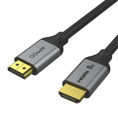 QGeeM QG-AV17 HDMI To HDMI Connection Cable Support 8K&60Hz 1m Length - HoMEdemic™ 