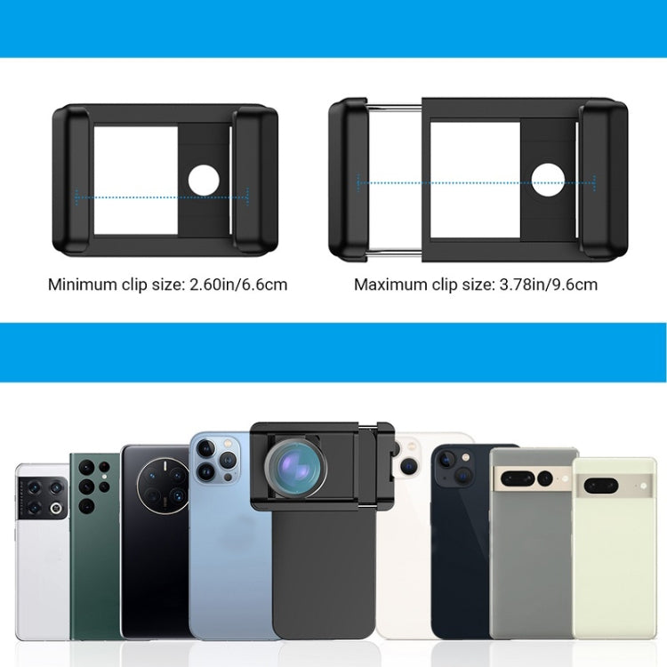 APEXEL CM-HB100CPL HB100mm HD External Macro Mobile Phone Lens with CPL(Black) - HoMEdemic™ 