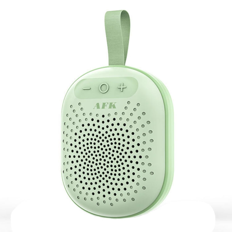 AFK BT-513 TWS Mini Portable RGB Light Bluetooth Speaker 3D Sound Effect Waterproof Bluetooth Audio(Green) - HoMEdemic™ 