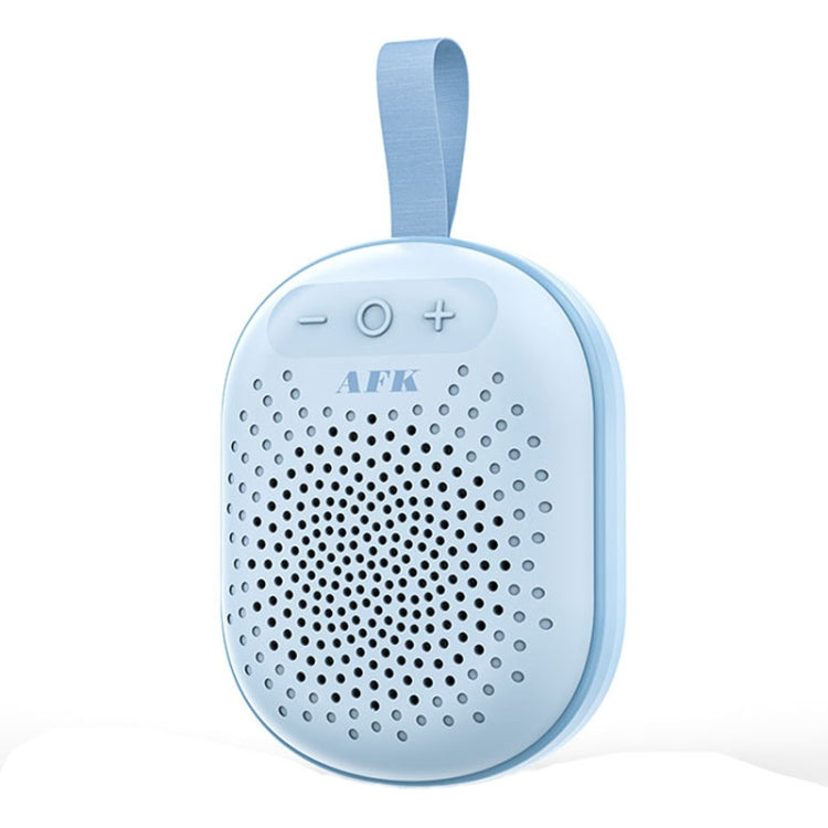 AFK BT-513 TWS Mini Portable RGB Light Bluetooth Speaker 3D Sound Effect Waterproof Bluetooth Audio(Light Blue) - HoMEdemic™ 